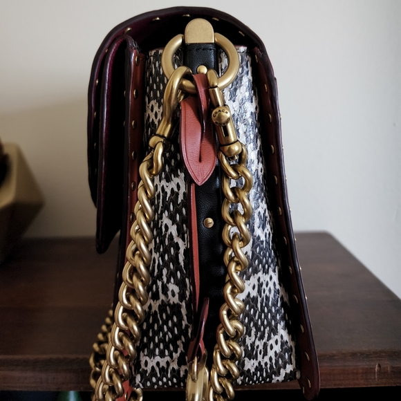 Coach Dreamer/ multi leather crossbody bag - Picture 5 of 8